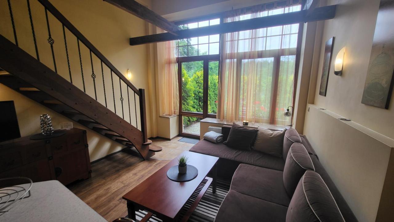 Apartament Jozefina 8 Dwupoziomowy Z Tarasem Szklarska Poreba Dış mekan fotoğraf